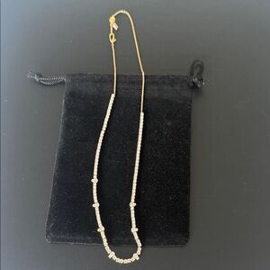 Nadri Gold and Diamondique Necklace